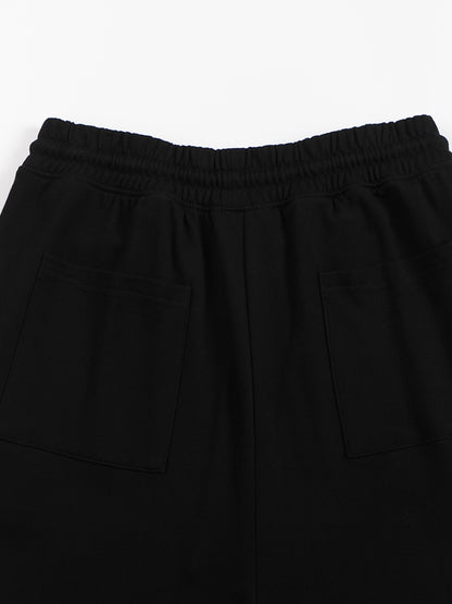 Loose Fit Fleece Straight Leg Joggers