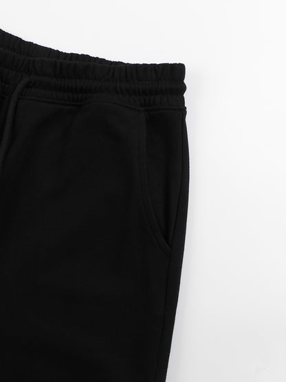 100% Cotton Fleece Straight Wide Leg Joggers 280 GSM