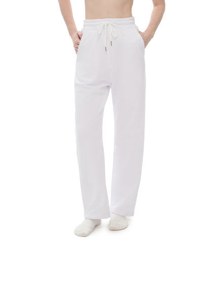 100% Cotton Fleece Straight Wide Leg Joggers 280 GSM