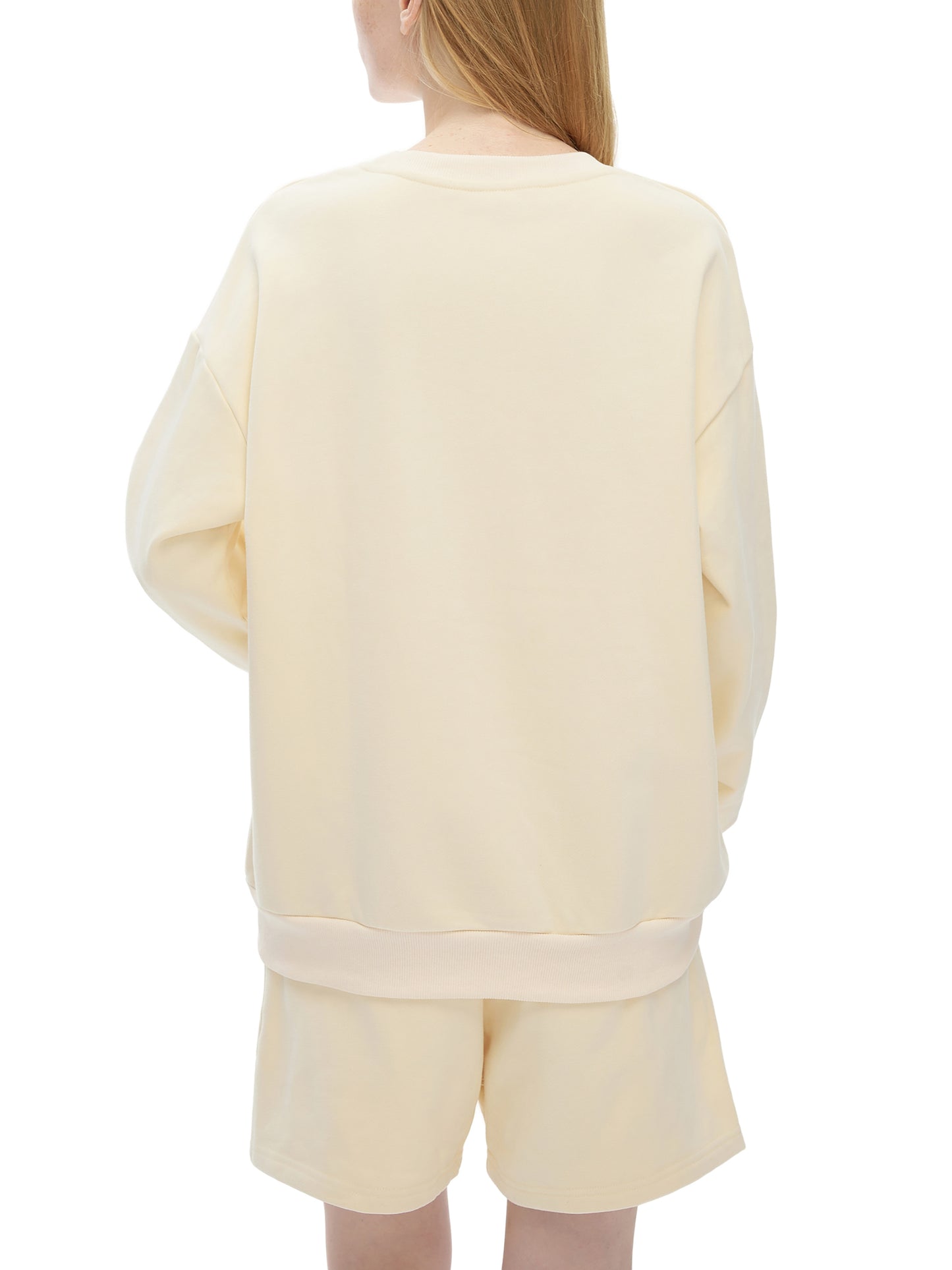 heavyweight drop shoulder sweatshirt