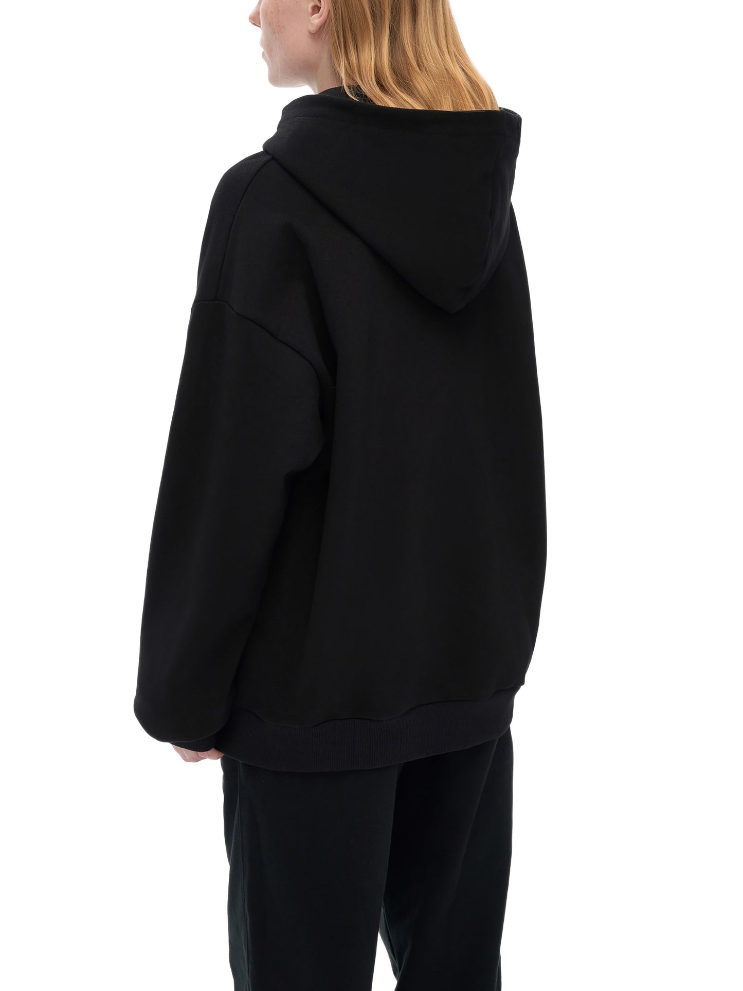 oversize heavyweight fleece hoodie