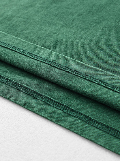 Acid Wash Oversize Long Sleeve T-Shirt