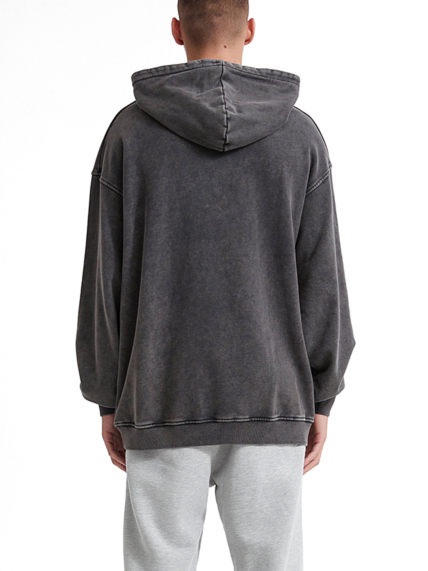 acid wash oversized hoodie 420 gsm