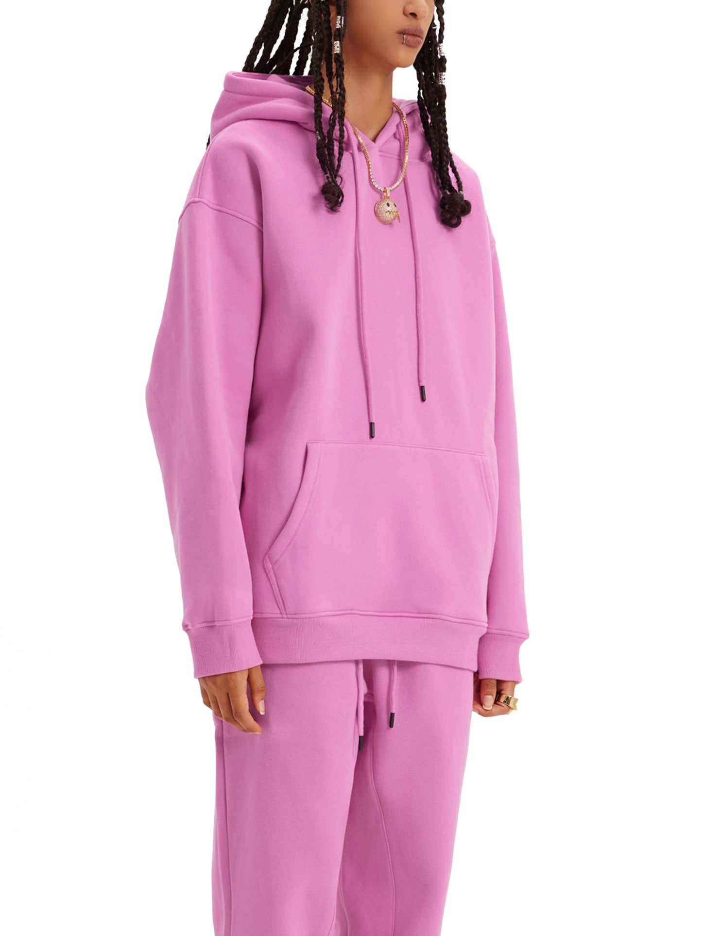 streetwear unisex fleece hoodie