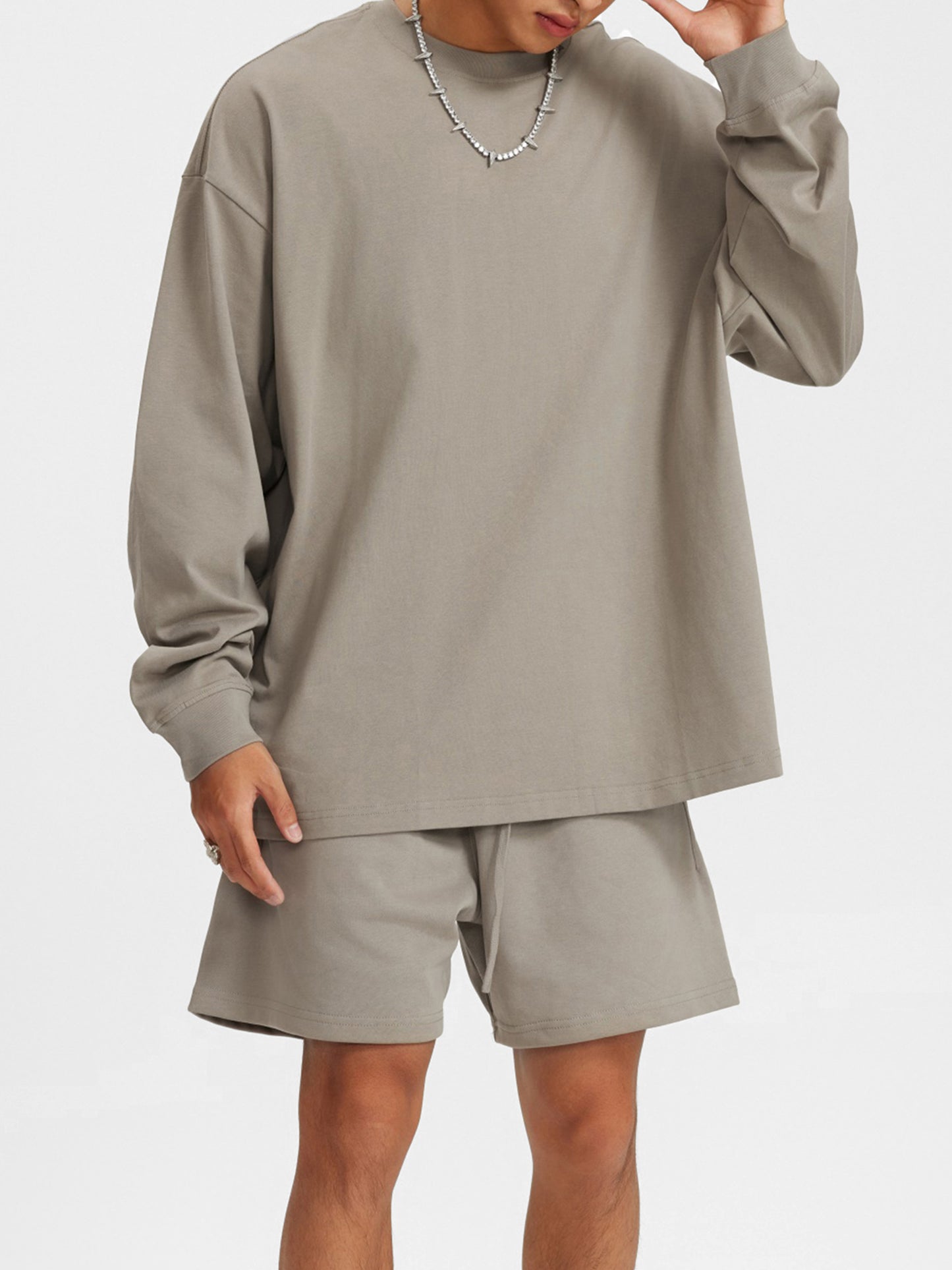oversized unisex long sleeve t-shirt