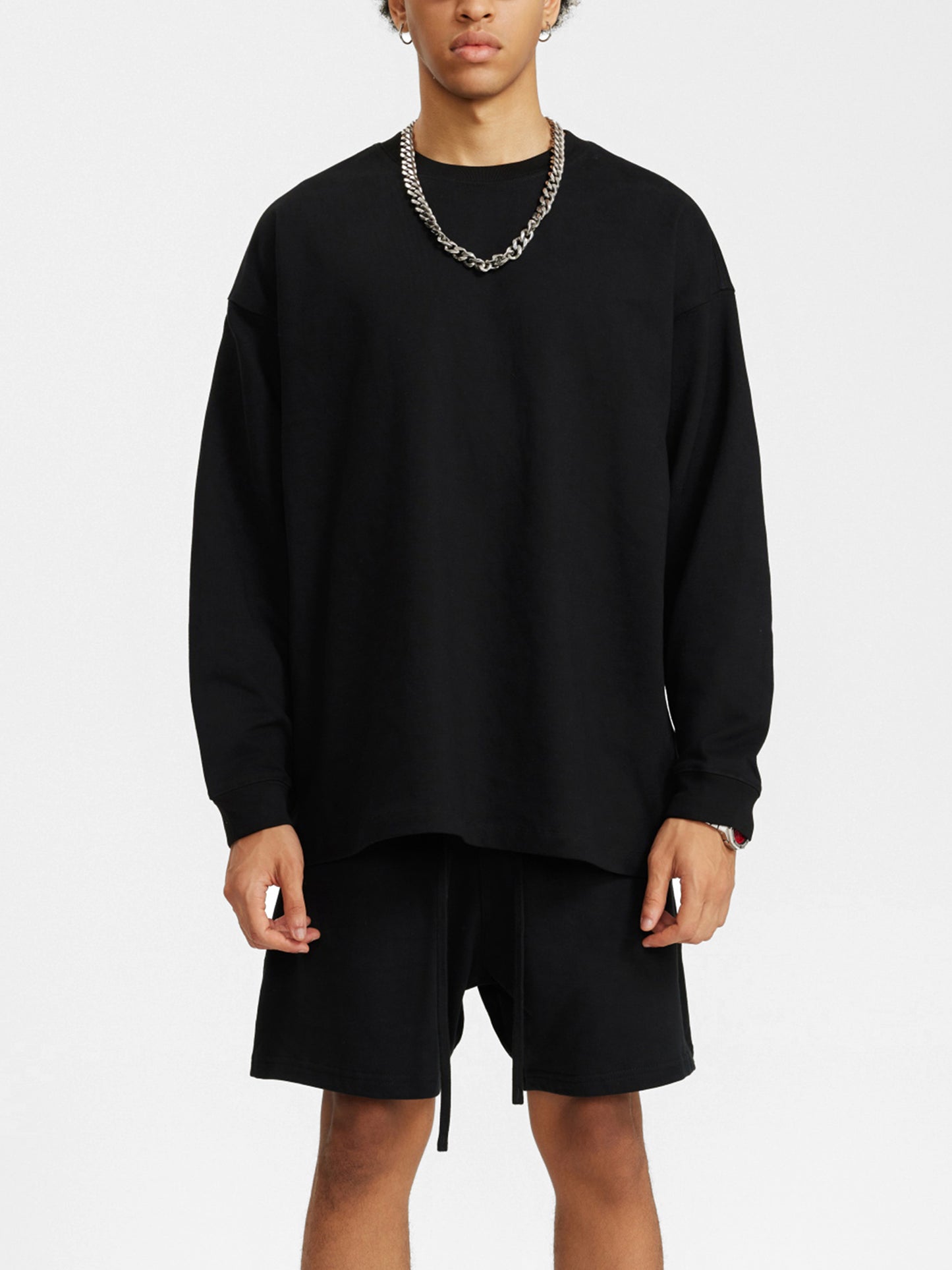 oversized unisex long sleeve t-shirt