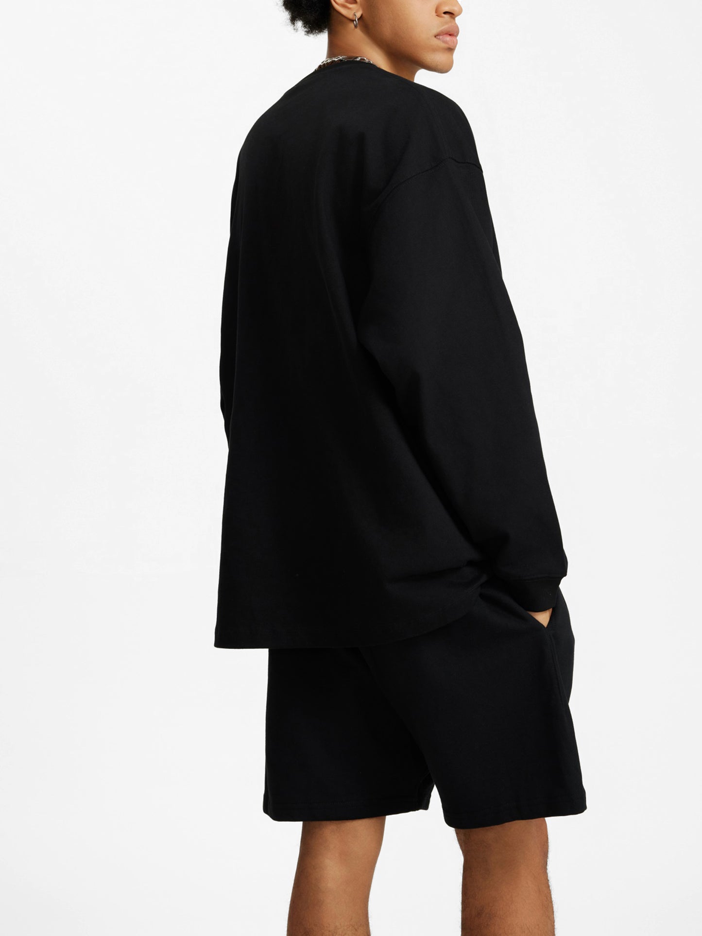 oversized unisex long sleeve t-shirt