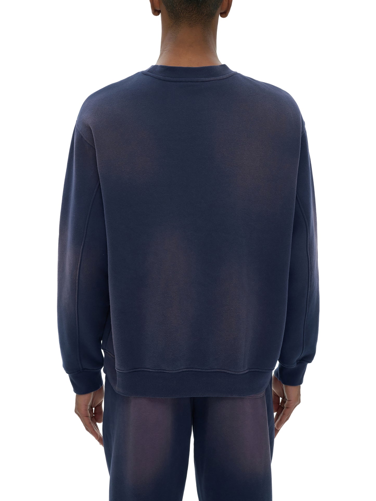 sunfade fleeced sweatshirt
