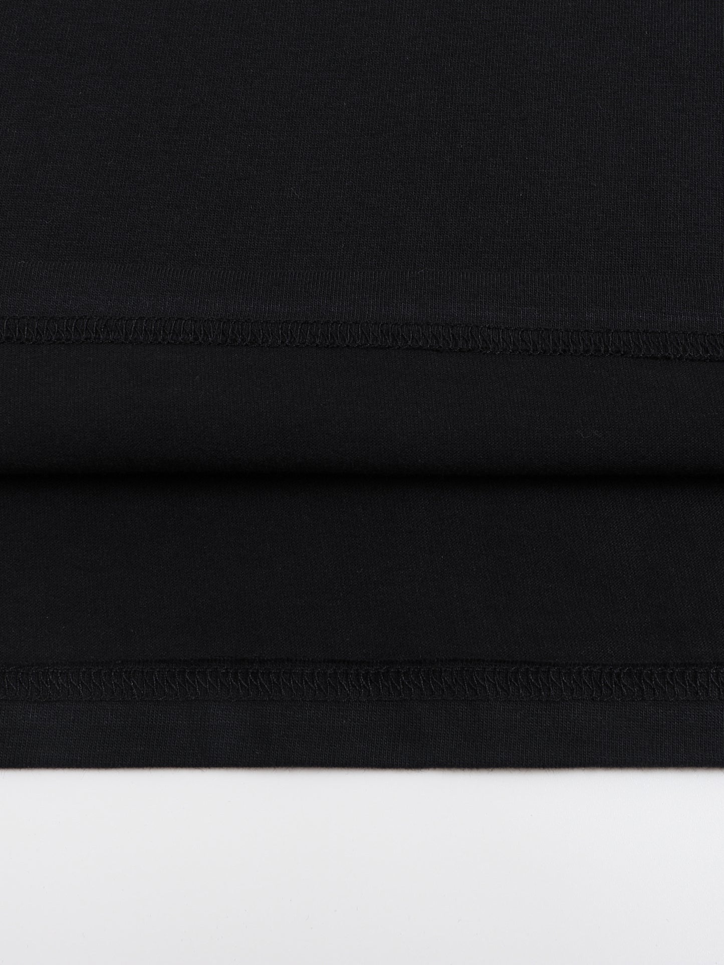 crew neck drop shoulder long sleeve shirt