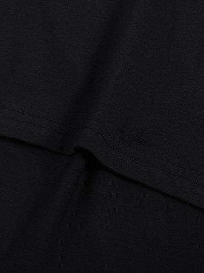 Crew Neck Drop Shoulder Long Sleeve Shirt