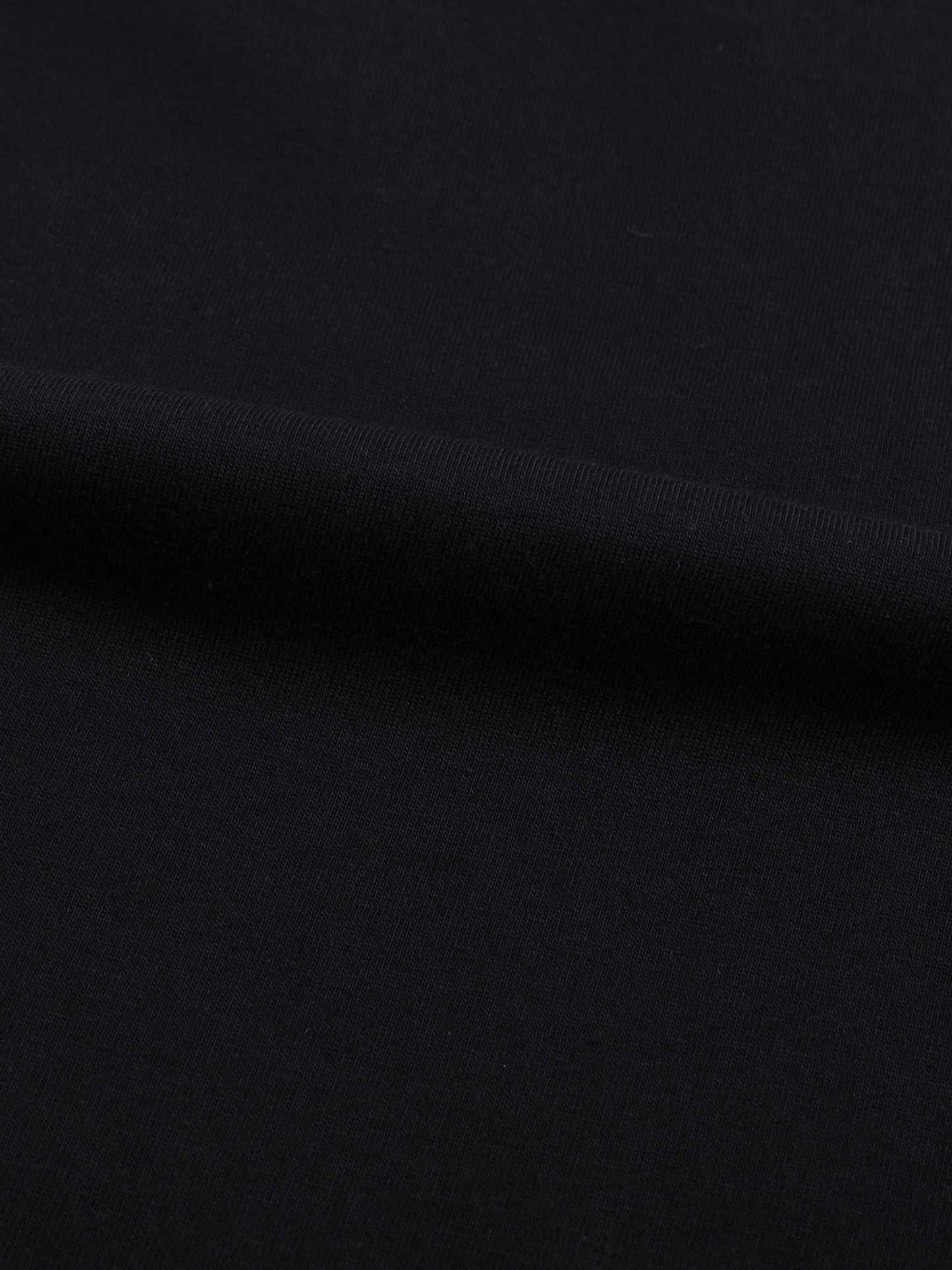 crew neck drop shoulder long sleeve shirt