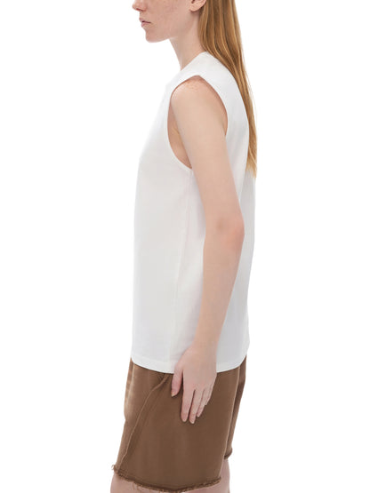 Sleeveless Cotton Tank Top
