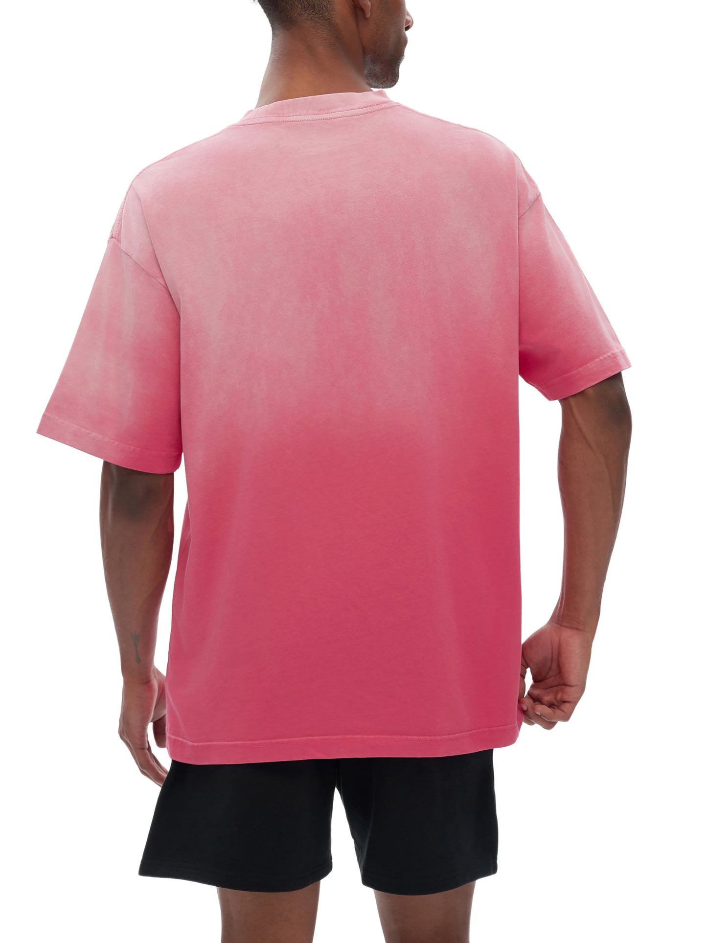 classic wash gradient t-shirt 250 gsm