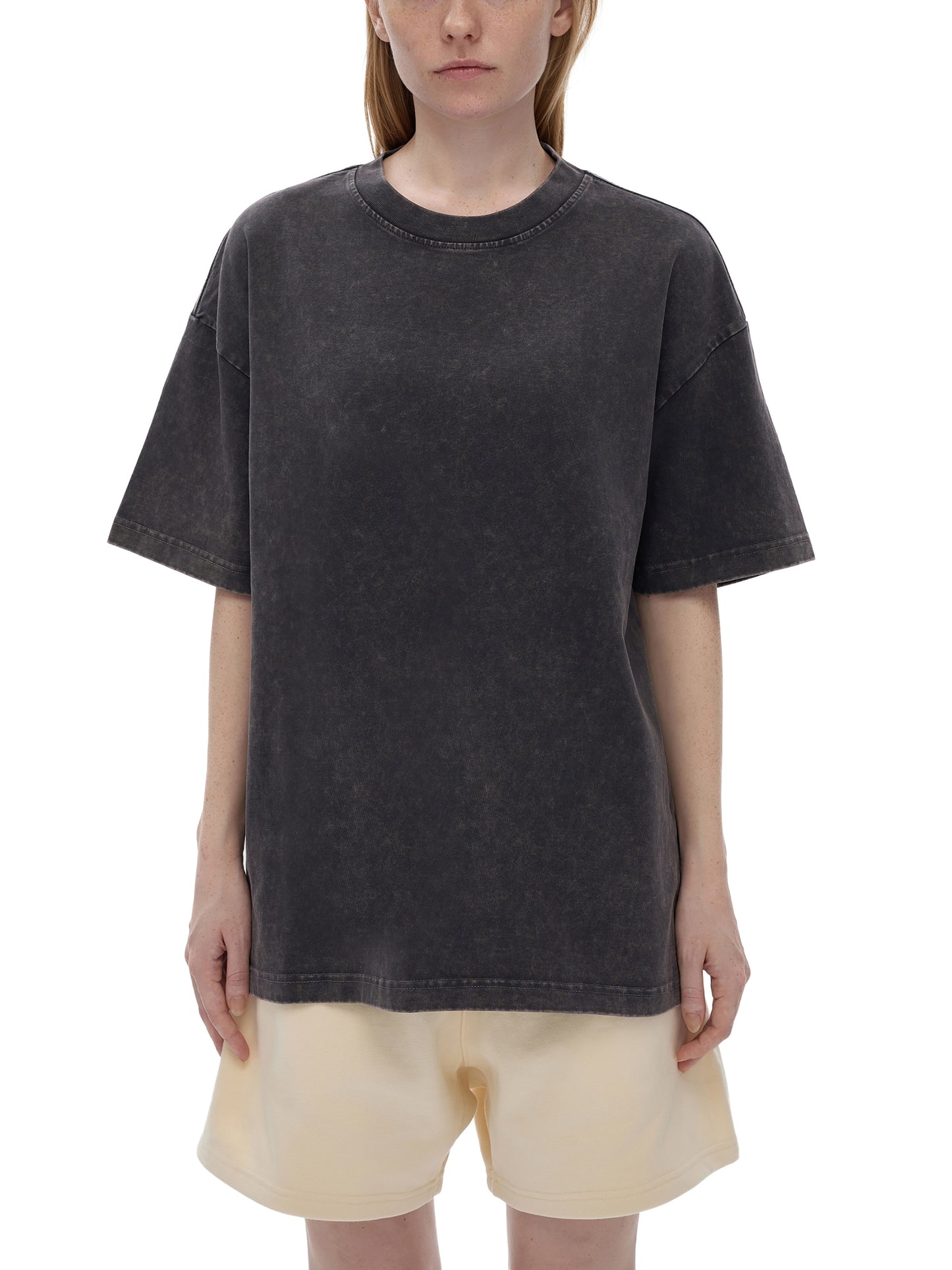 acid washed heavyweight oversize t-shirt
