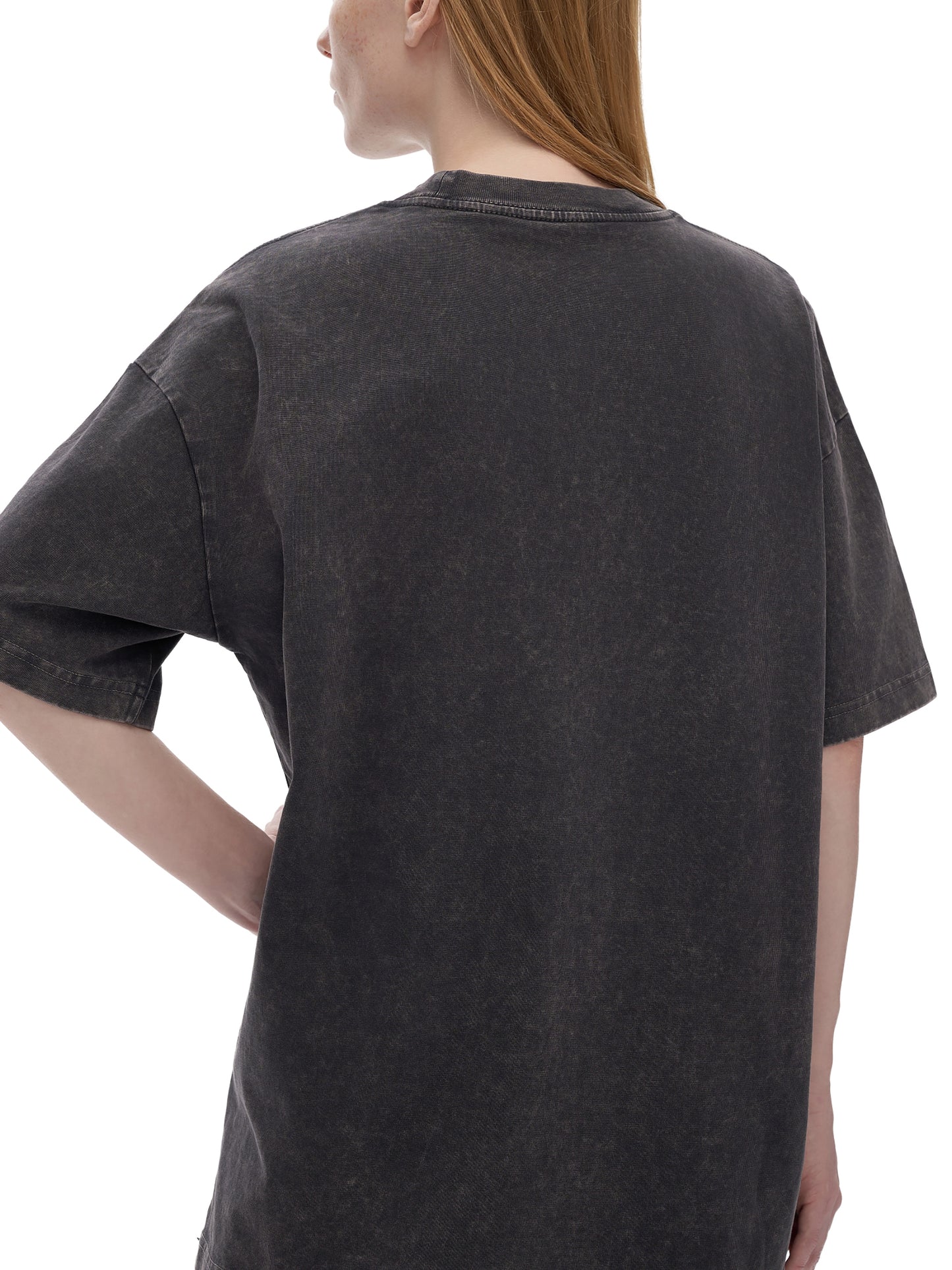 acid washed heavyweight oversize t-shirt
