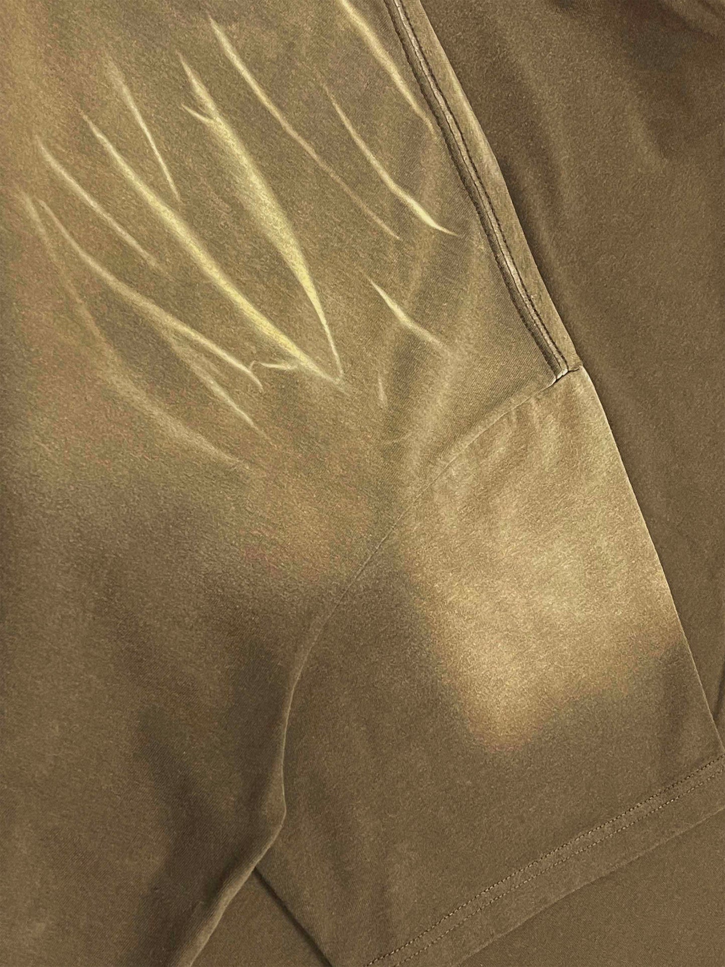 tiger stripe gradient washed t-shirt