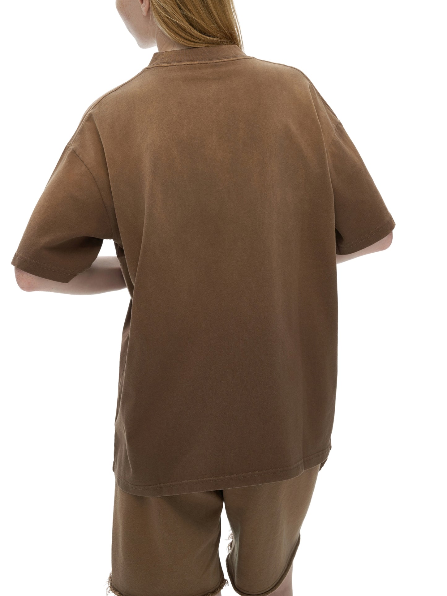 tiger stripe gradient washed t-shirt