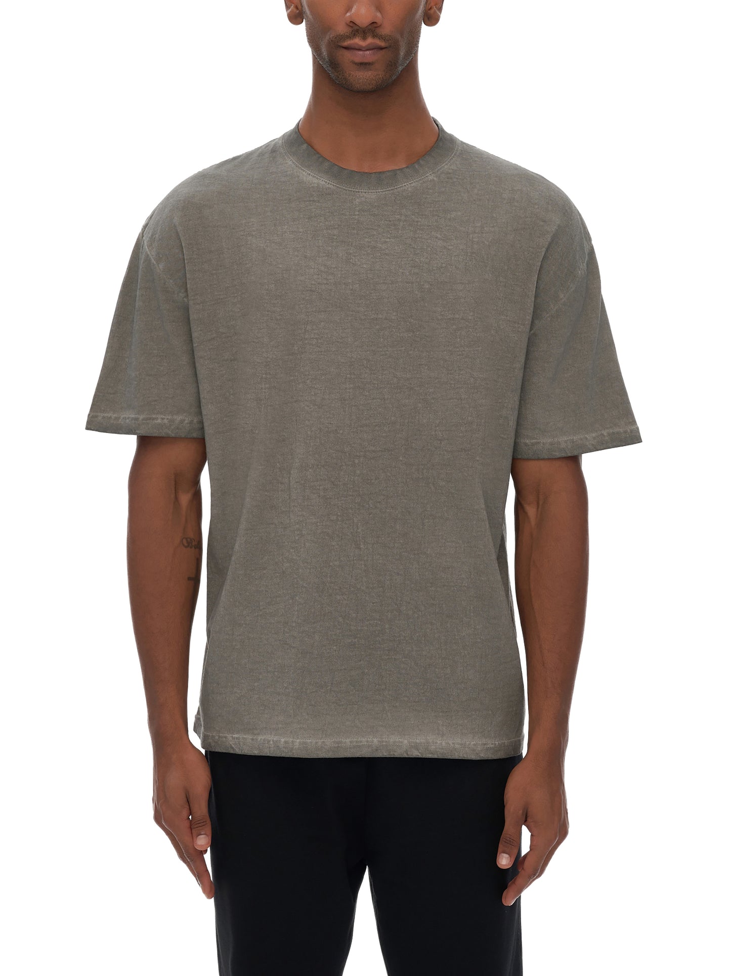 dirty wash oversized t-shirt 260 gsm