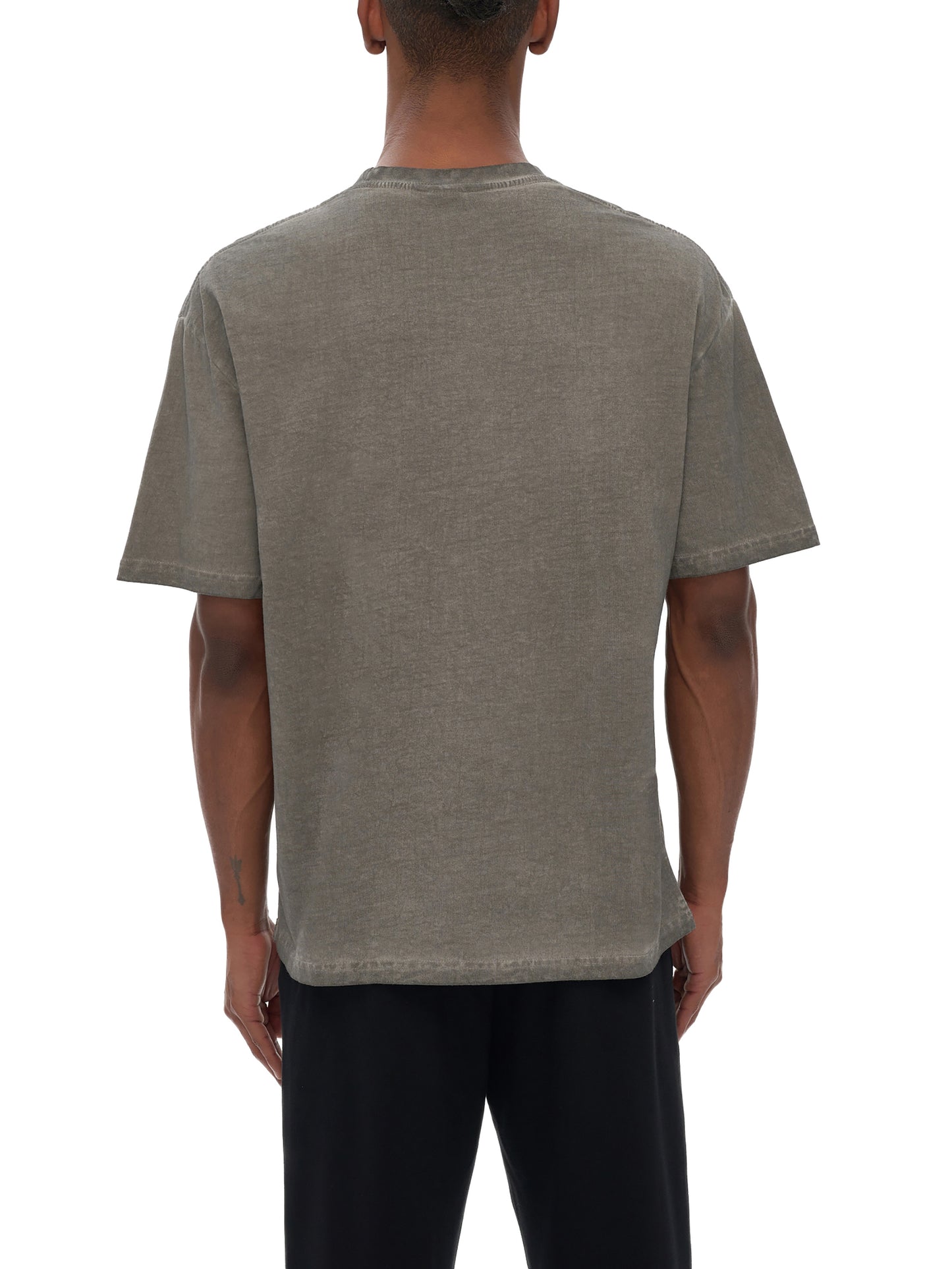 dirty wash oversized t-shirt 260 gsm