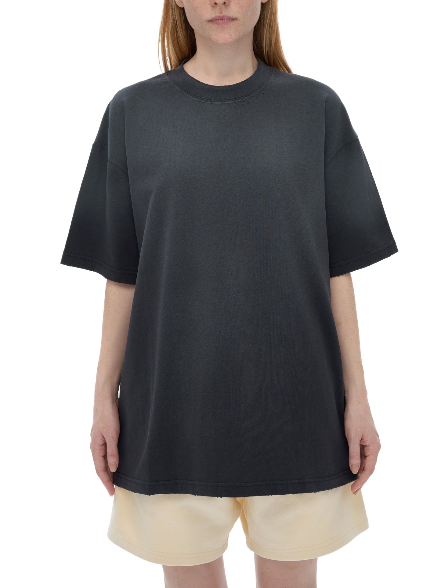 vintage washed frayed t-shirt