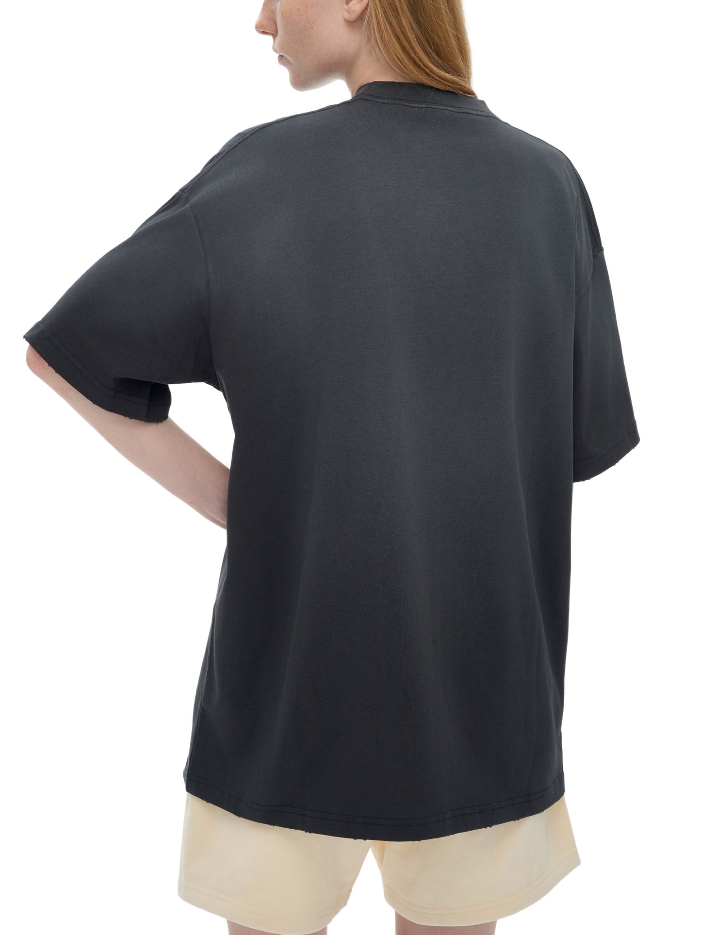 vintage washed frayed t-shirt