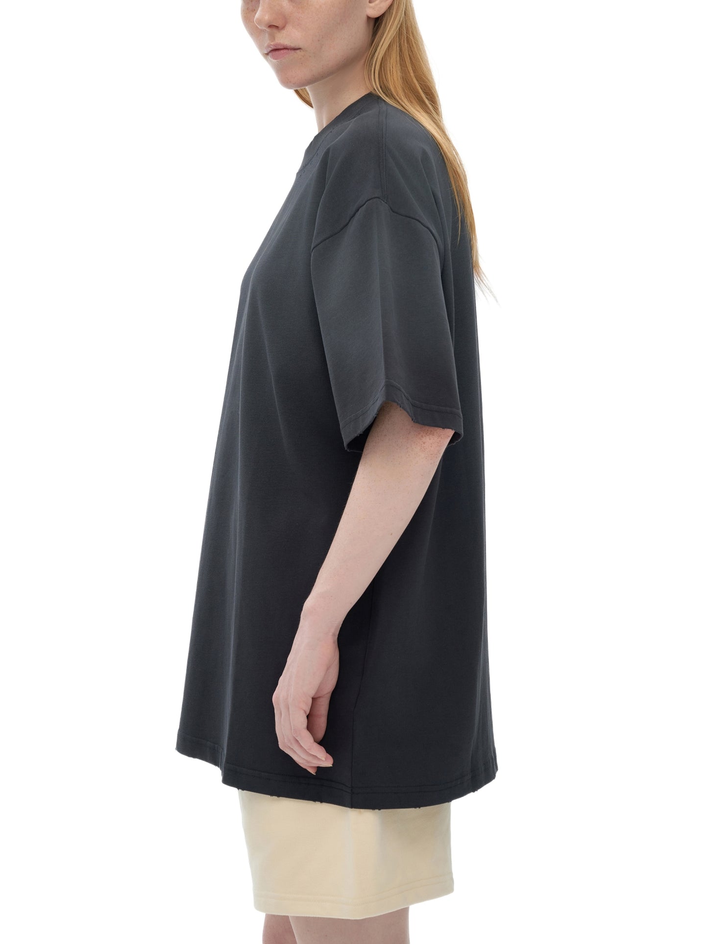 vintage washed frayed t-shirt