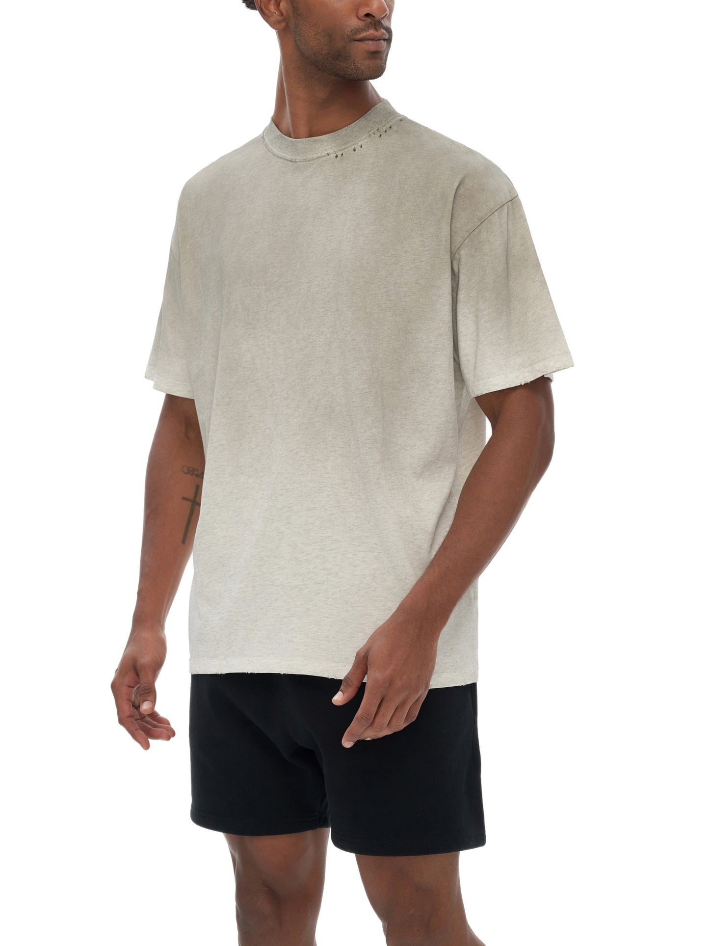 vintage washed frayed t-shirt