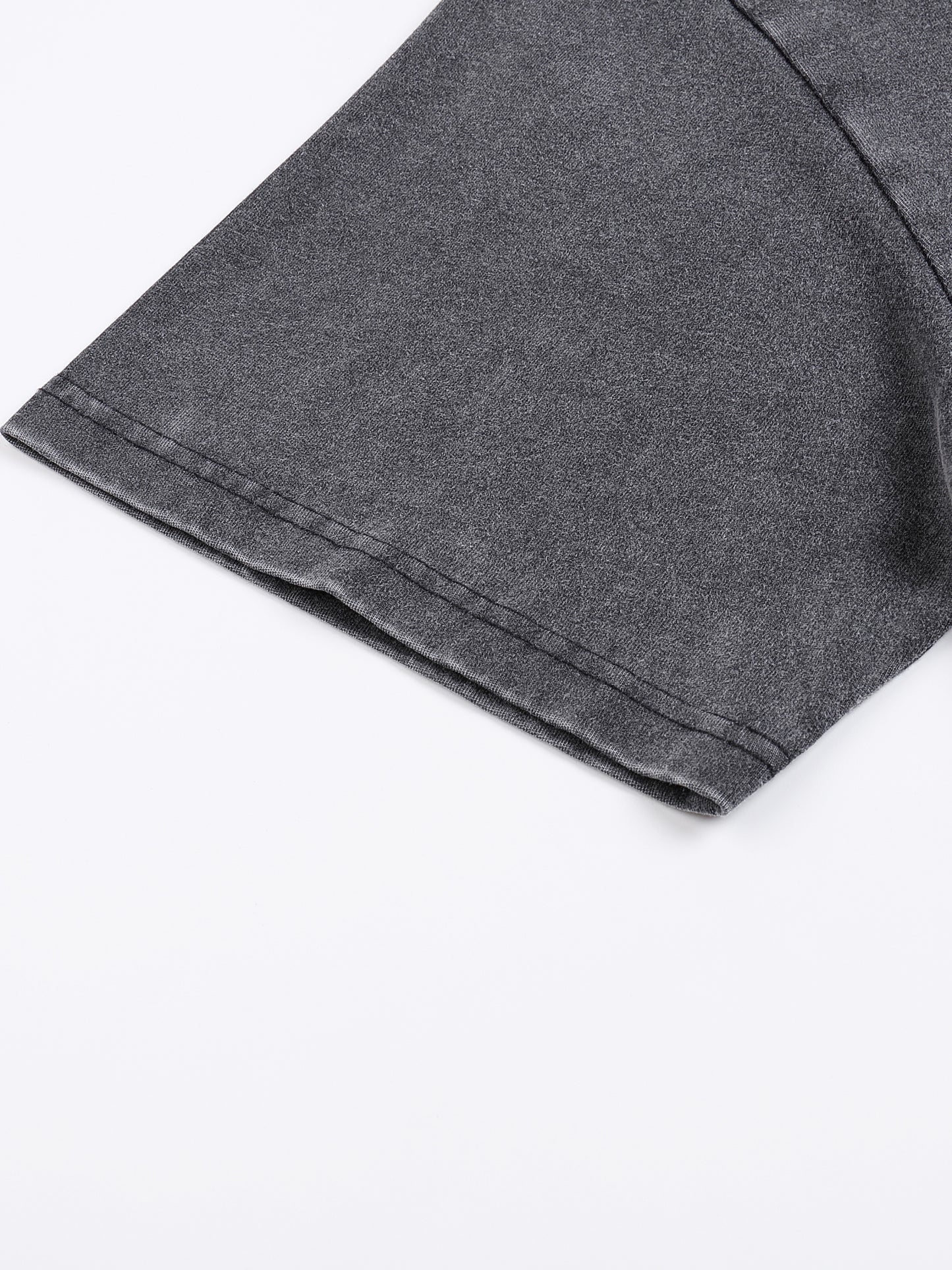 vintage washed loose fluffy t-shirt