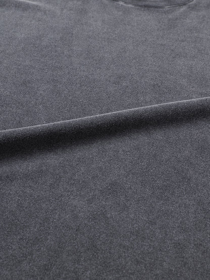 Vintage Washed Loose Fluffy T-Shirt