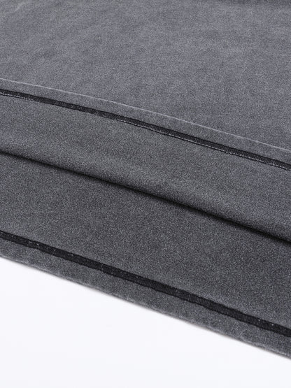 Vintage Washed Loose Fluffy T-Shirt