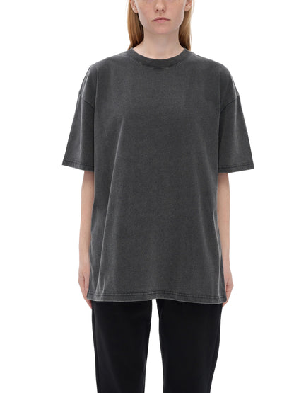 Vintage Washed Loose Fluffy T-Shirt