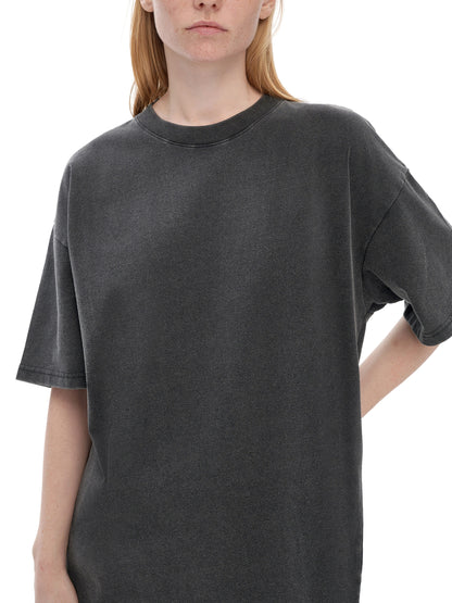 Vintage Washed Loose Fluffy T-Shirt