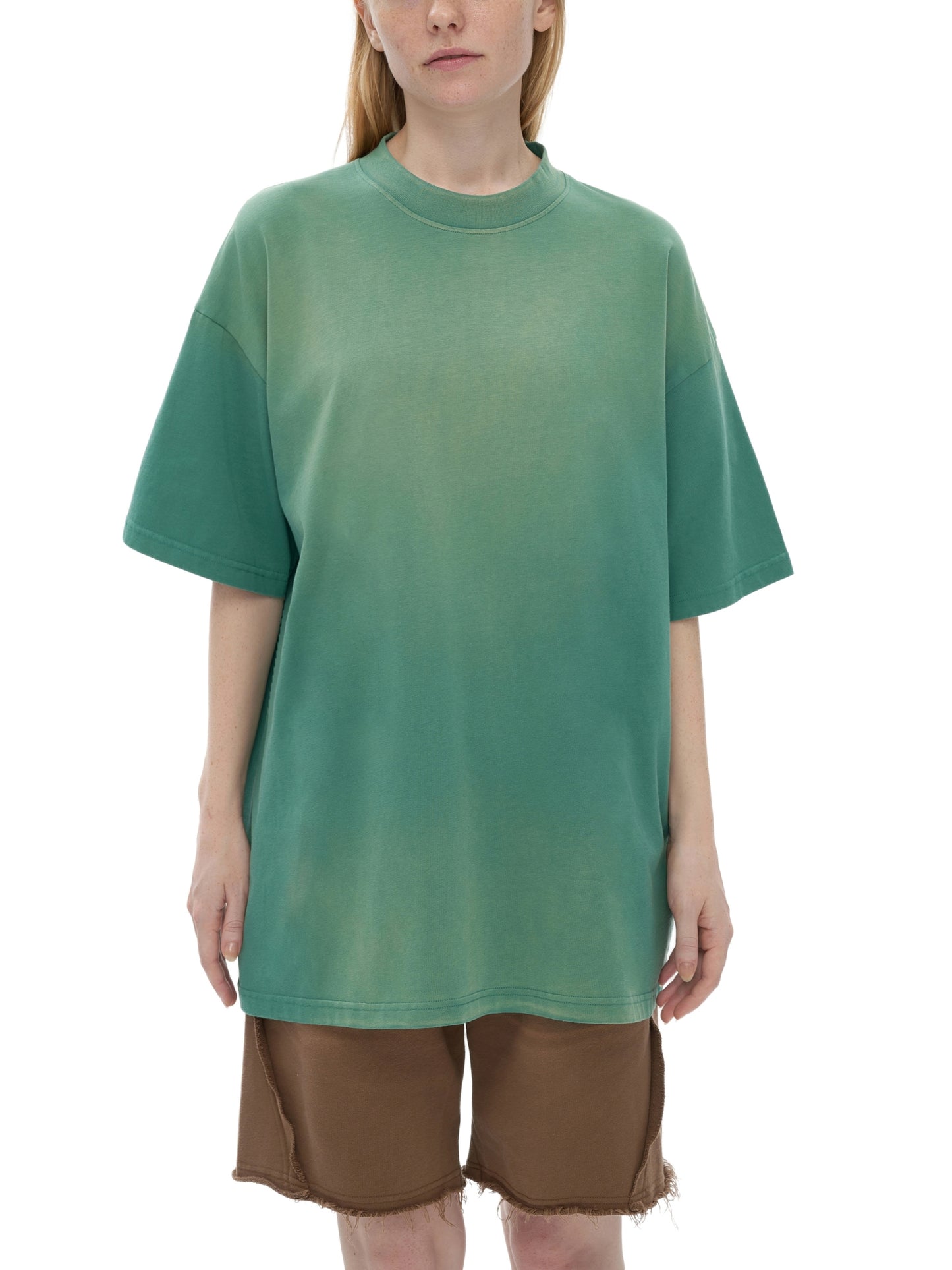 monkey washed all-over drop shoulder t-shirt 250 gsm