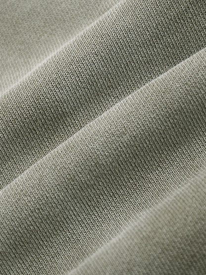 Rectangle Patch Monkey Washed Shorts