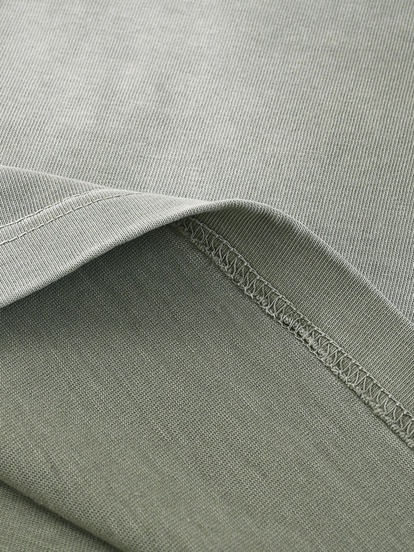 “i” shape gradient washed t-shirt