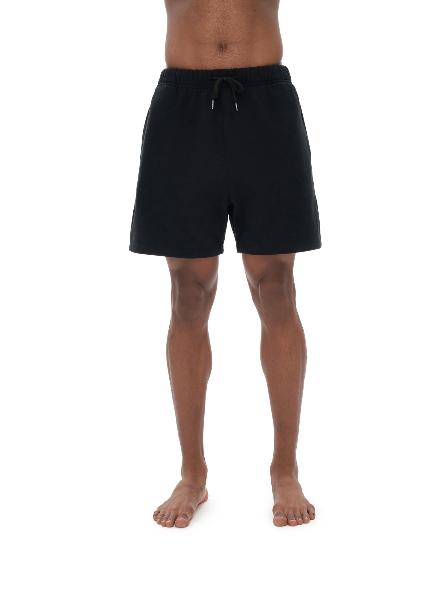 heavyweight fleece loose fit shorts