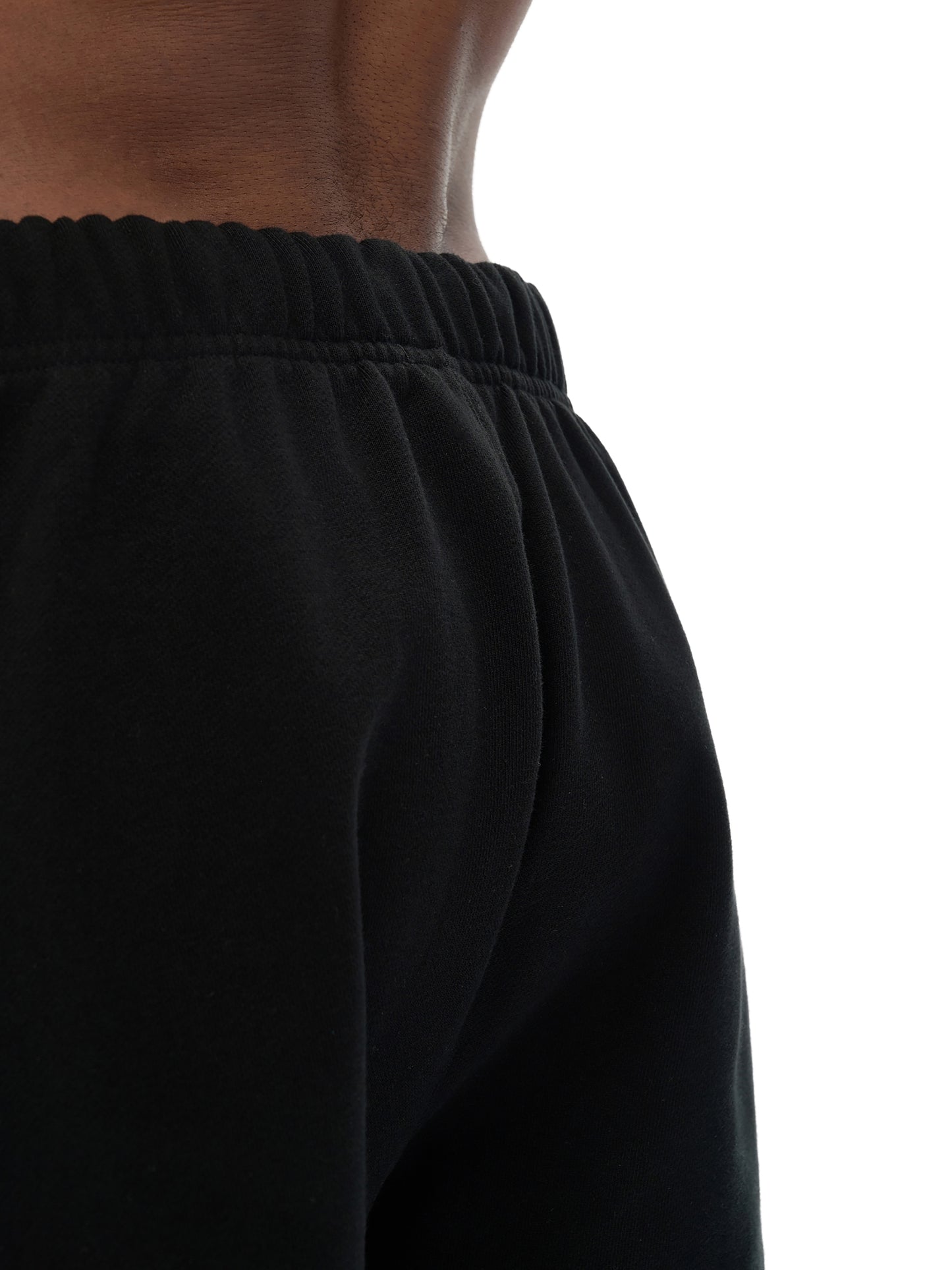 heavyweight fleece loose fit shorts