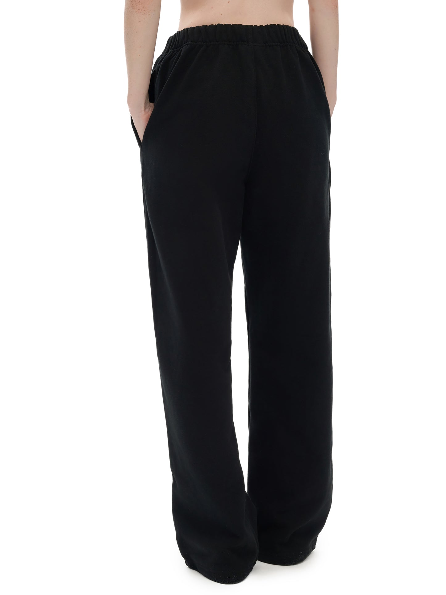 fleece lined straight leg joggers 460 gsm