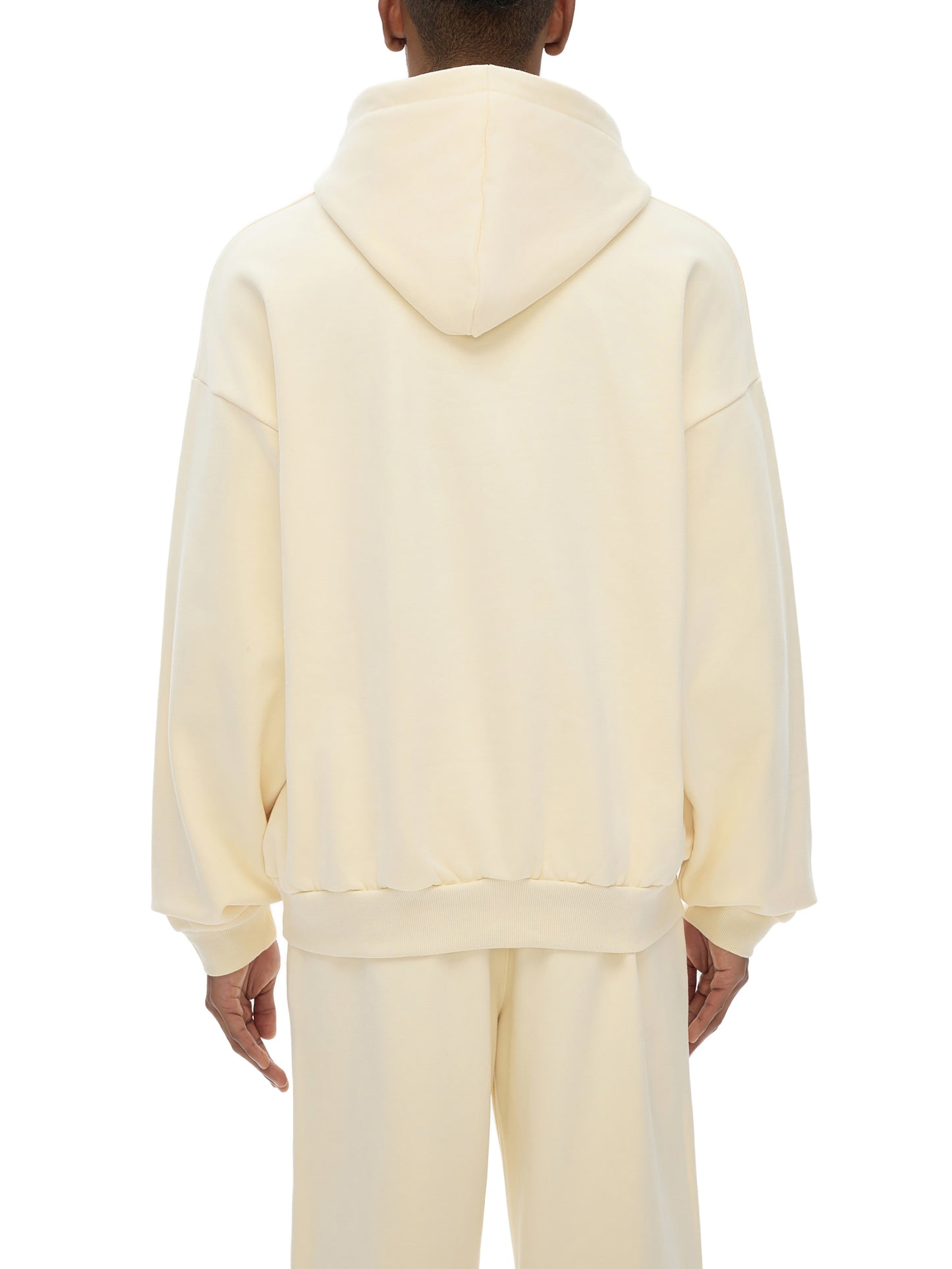 heavyweight hidden pocket fleece hoodie