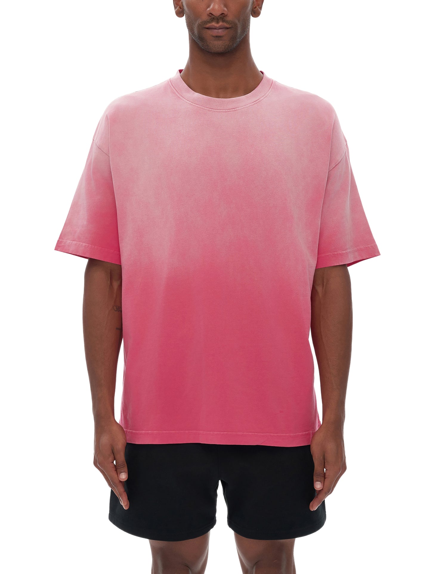 classic wash gradient t-shirt 250 gsm