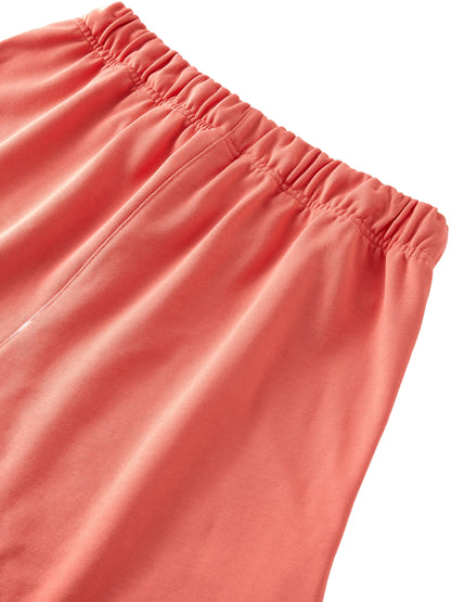 Earth Tone Loose Fit Cotton Shorts