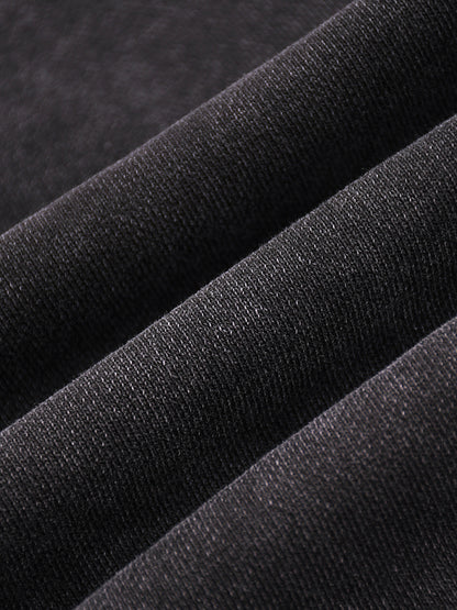 Acid Washed Straight Leg Joggers