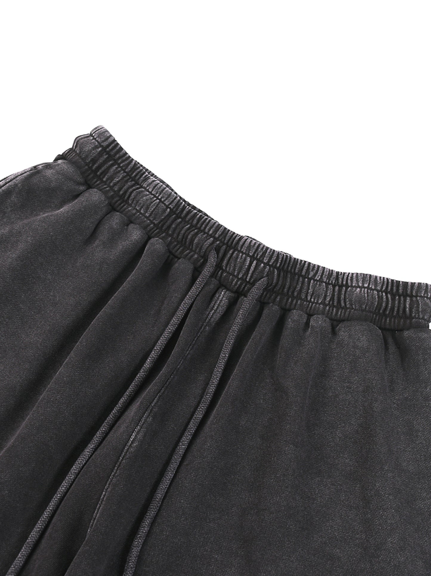 acid washed straight leg joggers