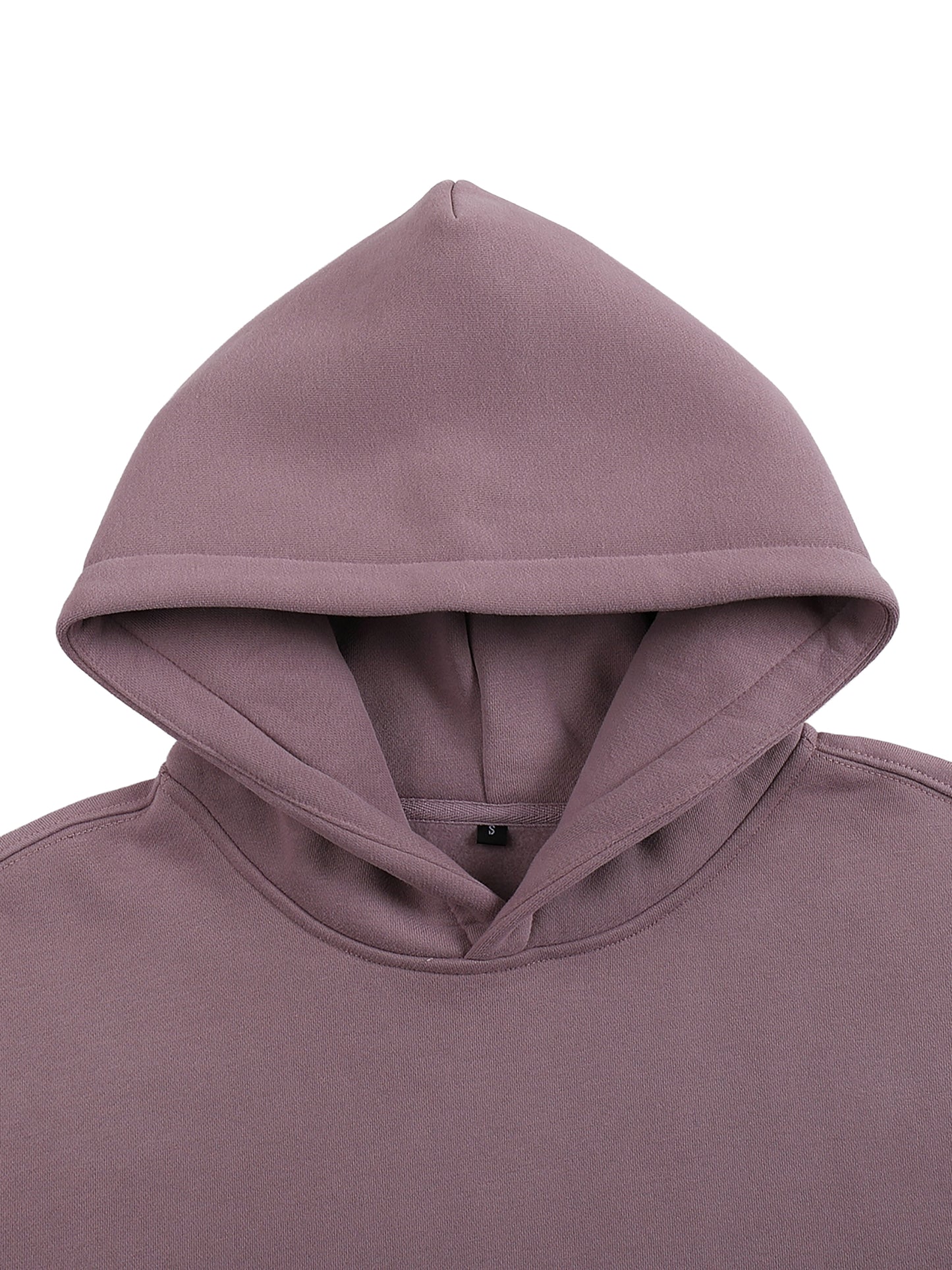 oversize fleeced hoodie