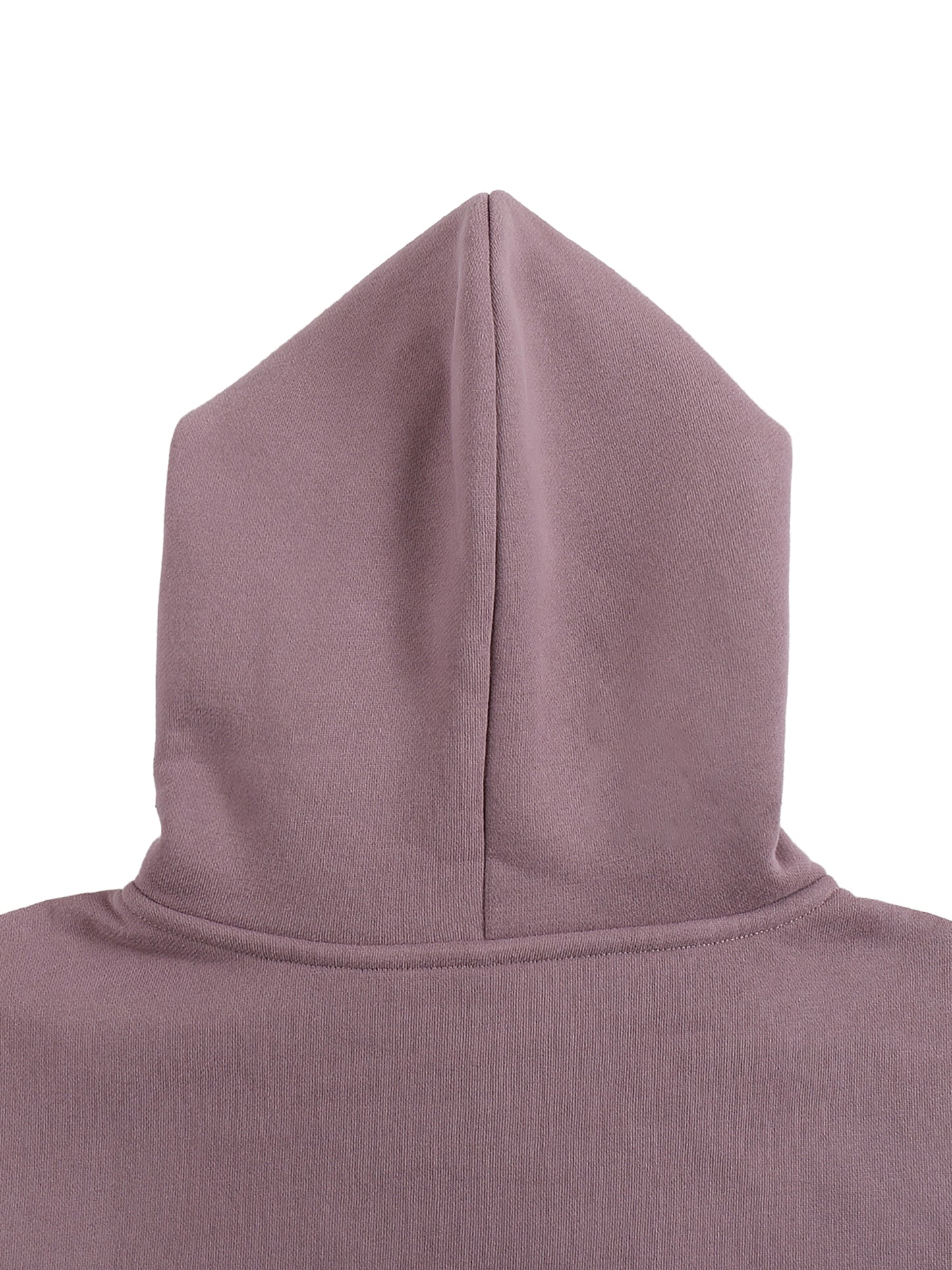oversize fleeced hoodie
