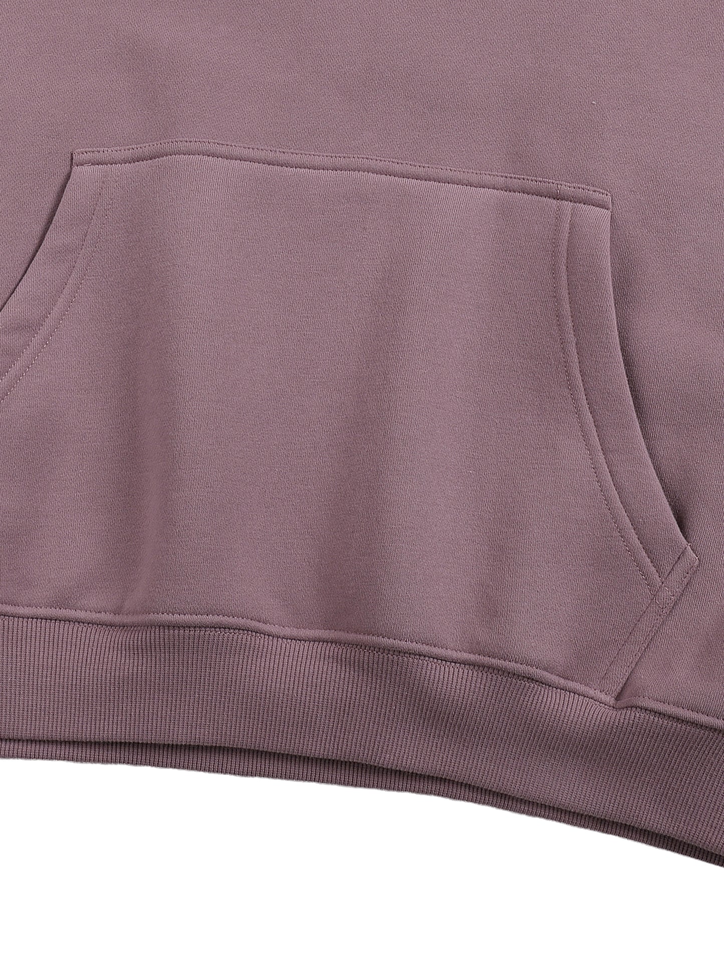 oversize fleeced hoodie