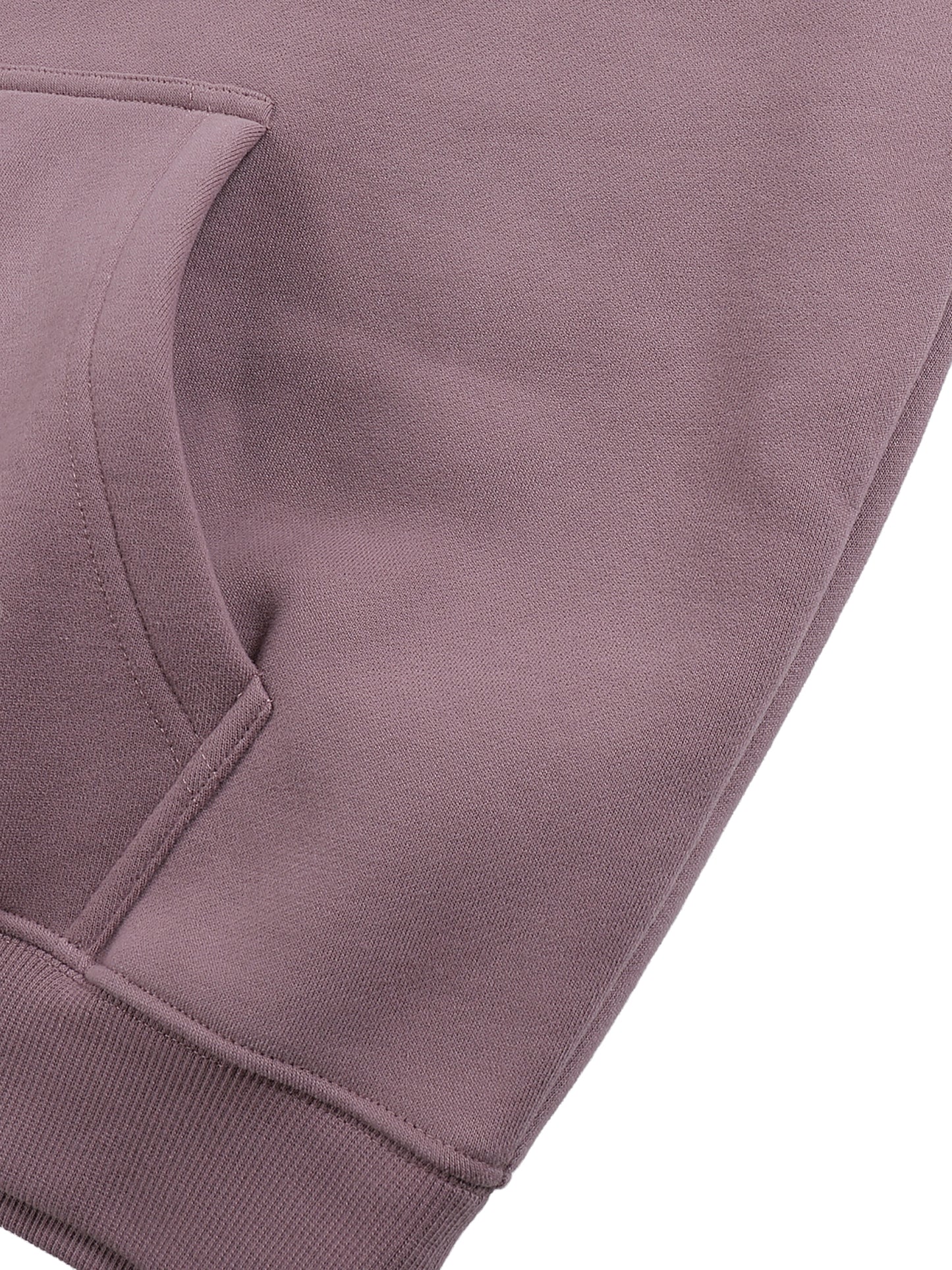 oversize fleeced hoodie