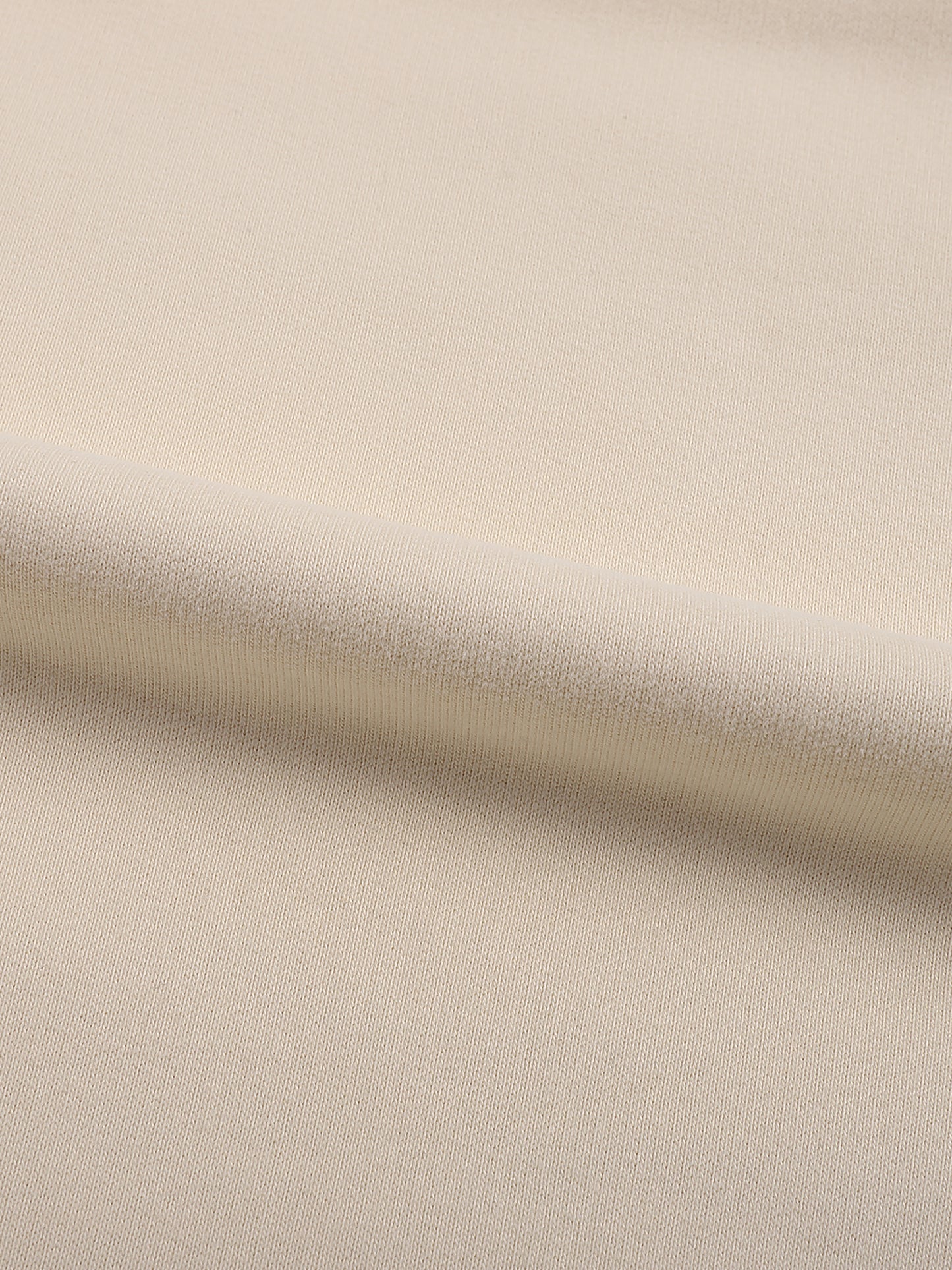 fleeced high neck hoodie