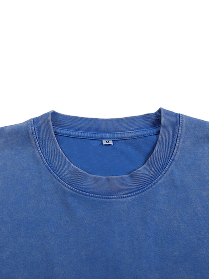 Acid Washed Oversized Cotton T-Shirt