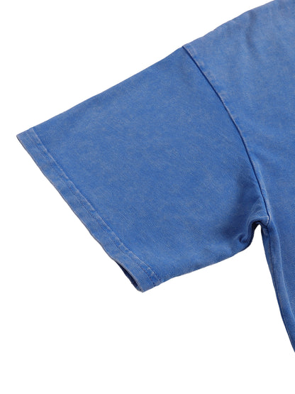 Acid Washed Oversized Cotton T-Shirt
